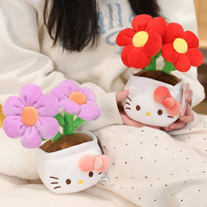 Plant a Smile with Hello Kitty Flower Plushies