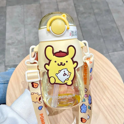 Pompompurin 690ml Sanrio Water Bottle – Sip in Style!