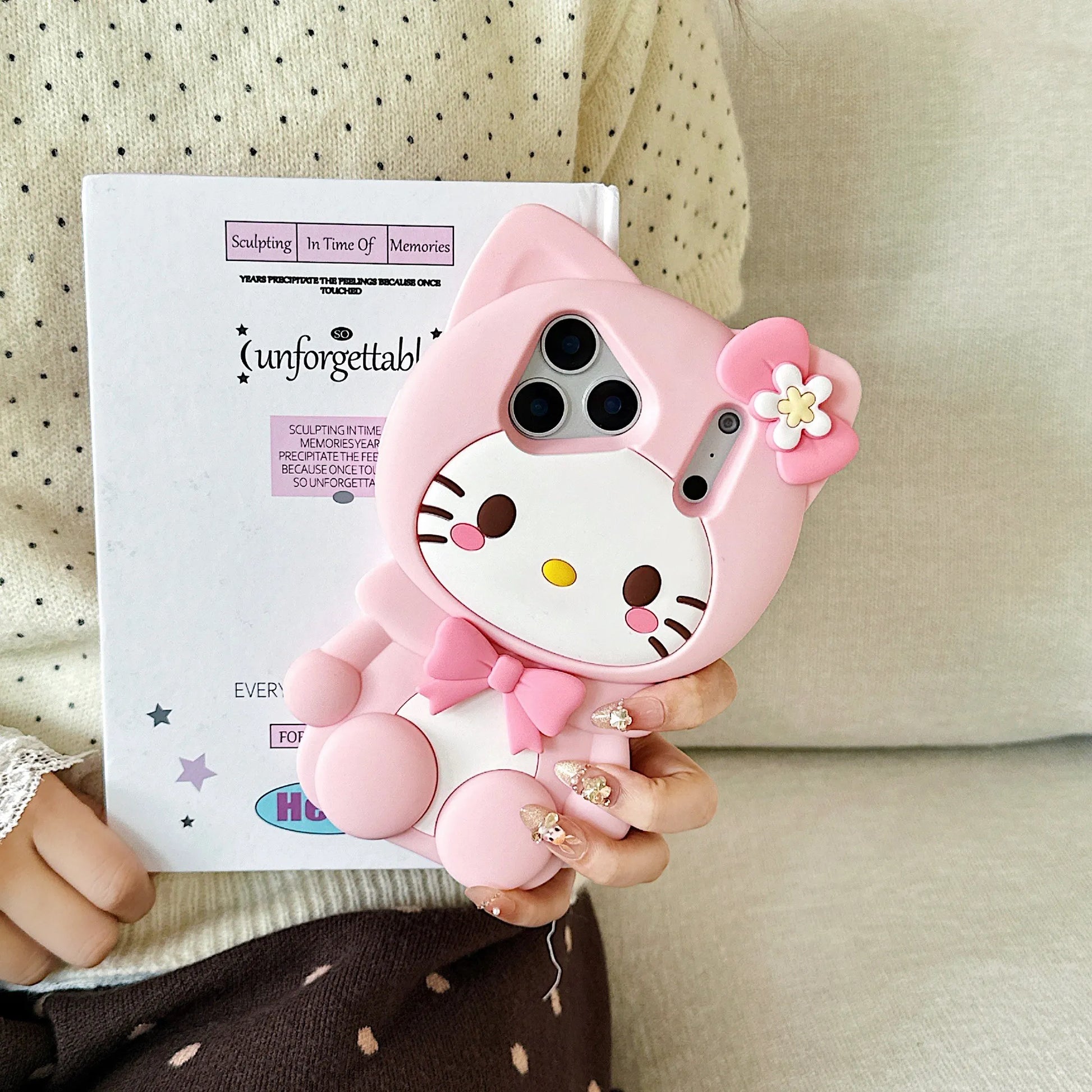 Pretty in Pink Hello Kitty Bow Case