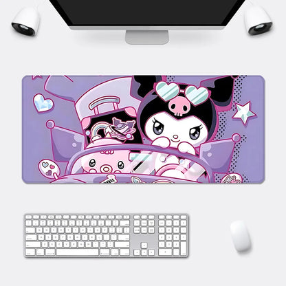 Purple Kuromi Mousepad Table Mat