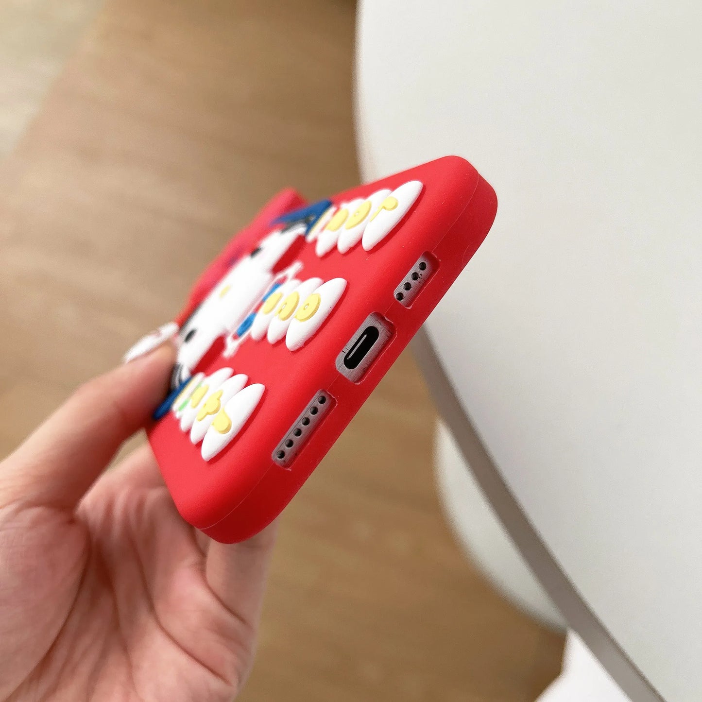 Retro Kitty Call Phone Case – 3D Hello Kitty Telephone Design