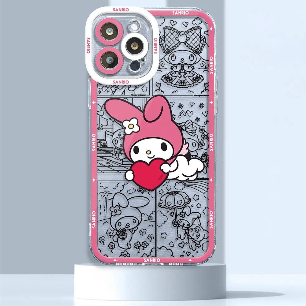 Lightweight Sanrio My Melody Silicone Phone Case