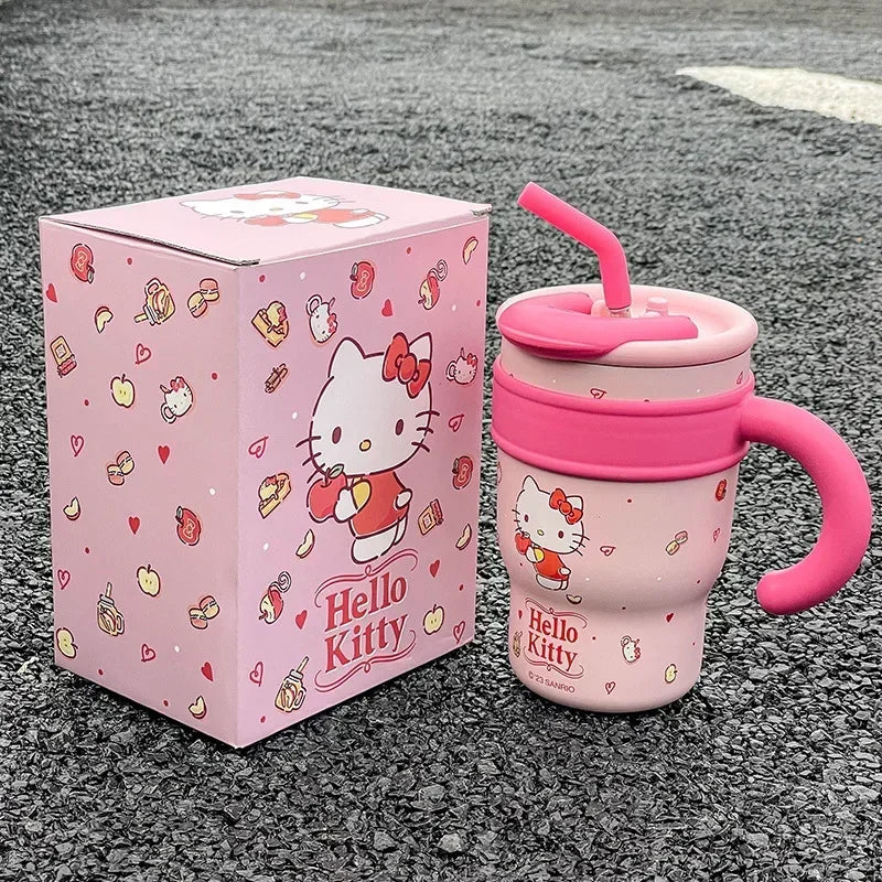 Sanrio Hello Kitty Water Bottle with Straw | 700/1200ml