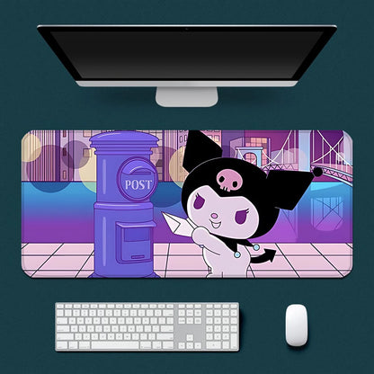 Kuromi Large Desk Mat | Mischievous Mousepad Table Cover