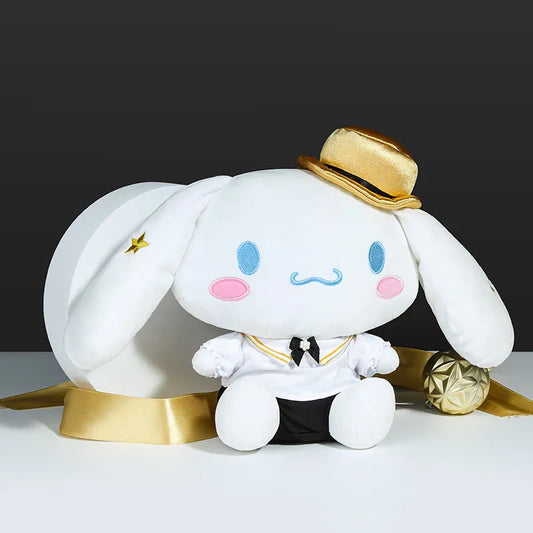 Cinnamoroll Sanrio Black Gold Collection Stuffed Toy