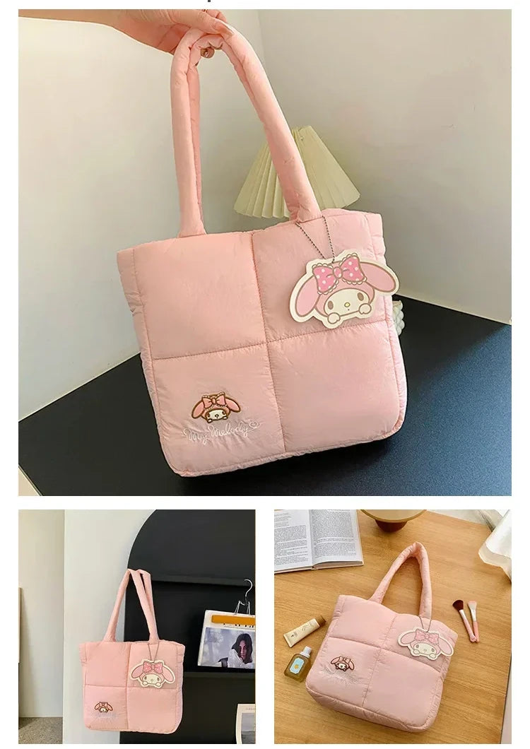 Sanrio My Melody Puffer Tote Bag