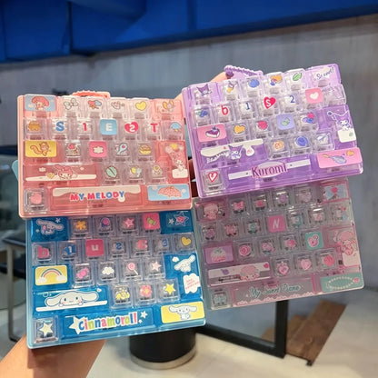 Sanrio Cute Clicky Keyboard Keychain | 26 Keys