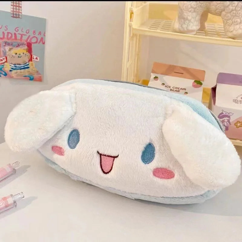 Sanrio Cinnamoroll Pencil Pouch | Large Capacity Pen Case 