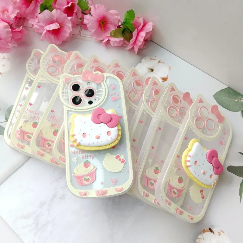 Sanrio Hello Kitty Phone Case with Stand and Holder