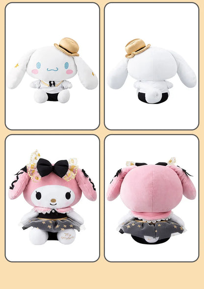 Melody Sanrio Black Gold Collection Stuffed Toy