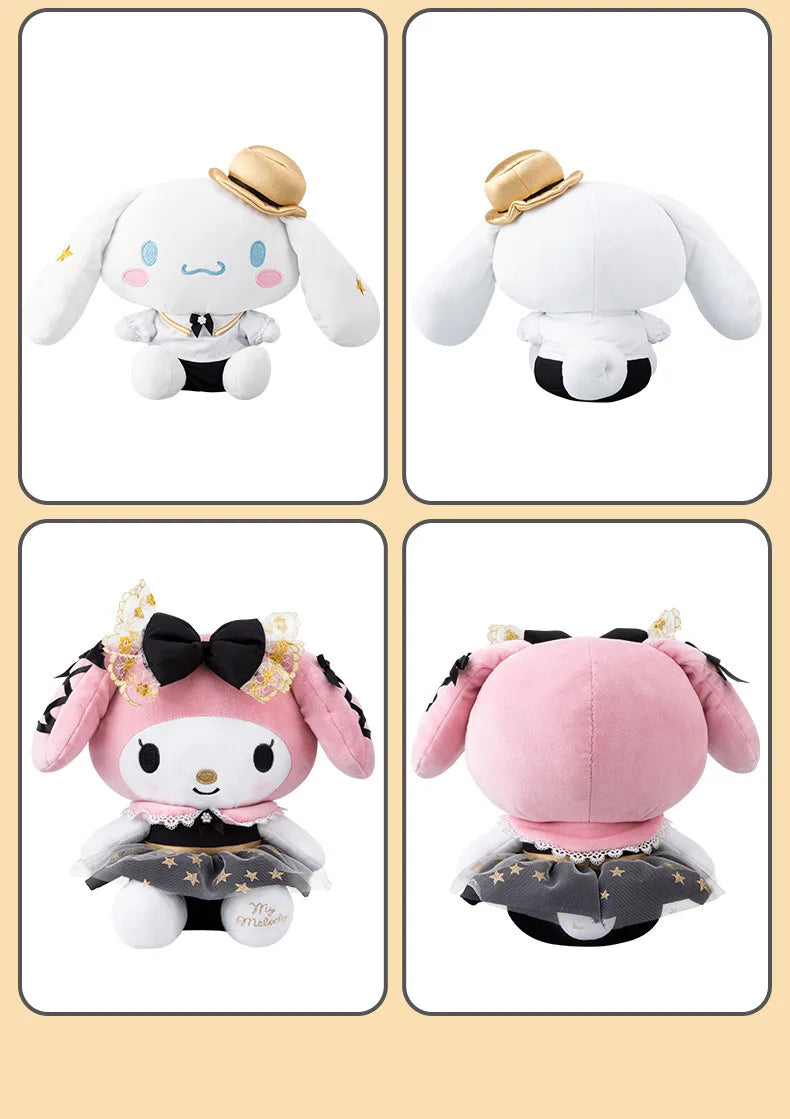 Cinnamoroll Sanrio Black Gold Collection Stuffed Toy