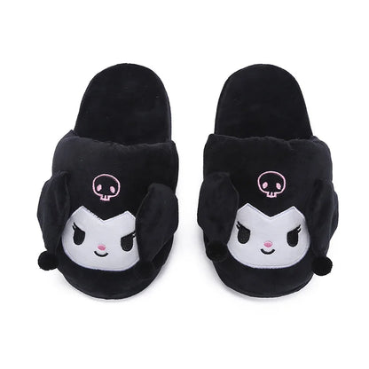 Sanrio Kuromi Slippers | Moving Ears Indoor House Slippers