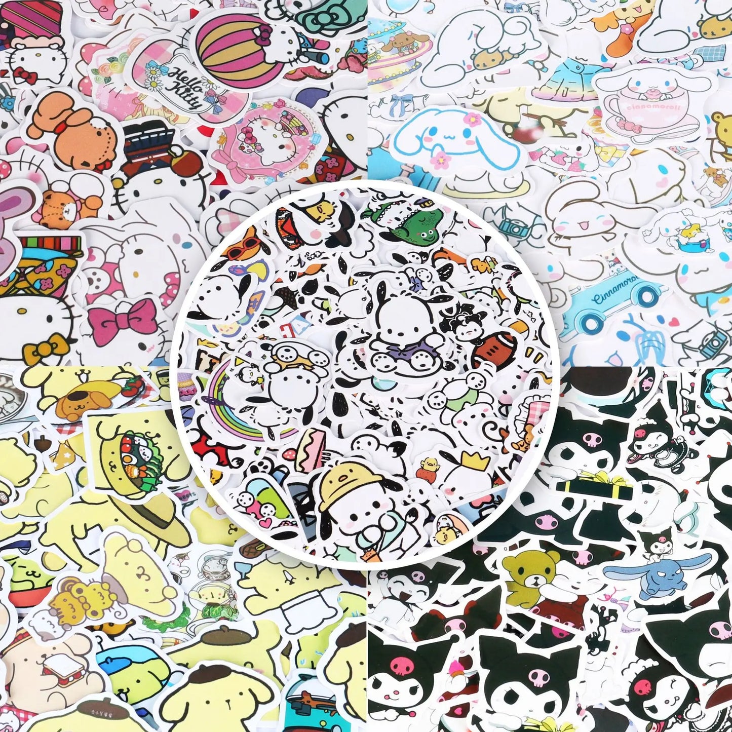 60Pcs Sanrio Kuromi Stickers