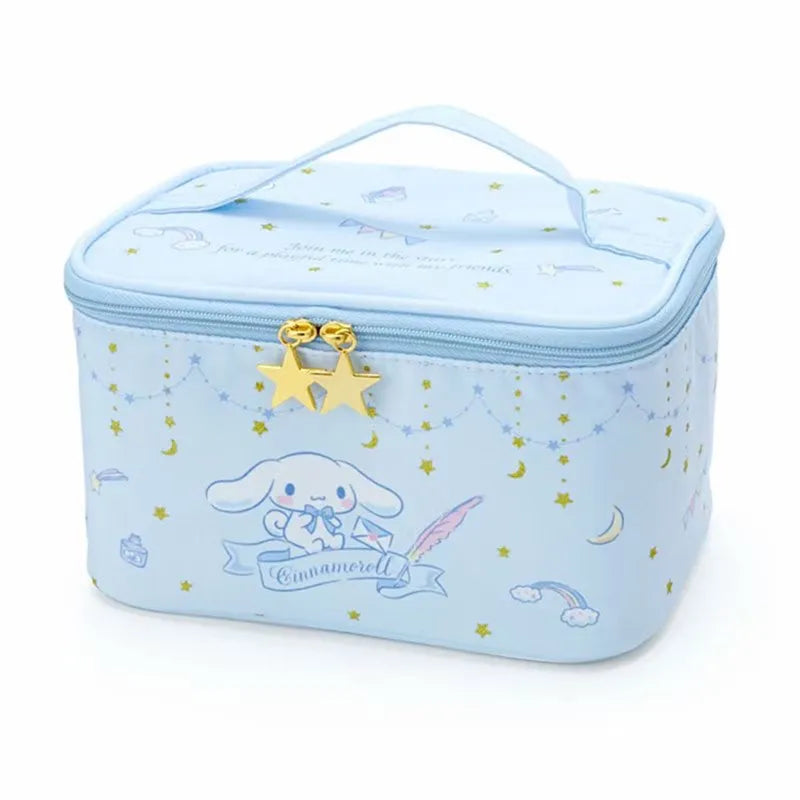 Sanrio Cinnamoroll Cosmetic Bag | Travel Toiletries | Storage Bag