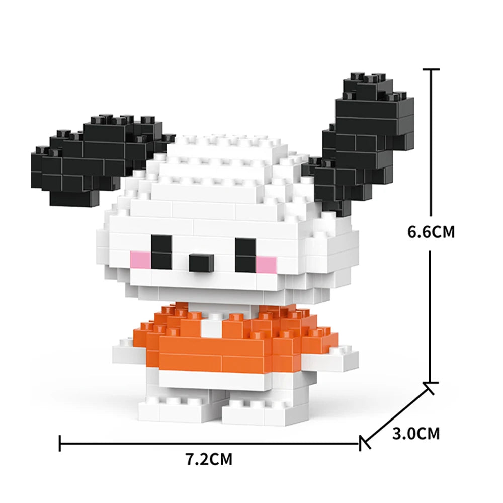 Sanrio Pochacco Nano Building Block | Simple and Lovely Series