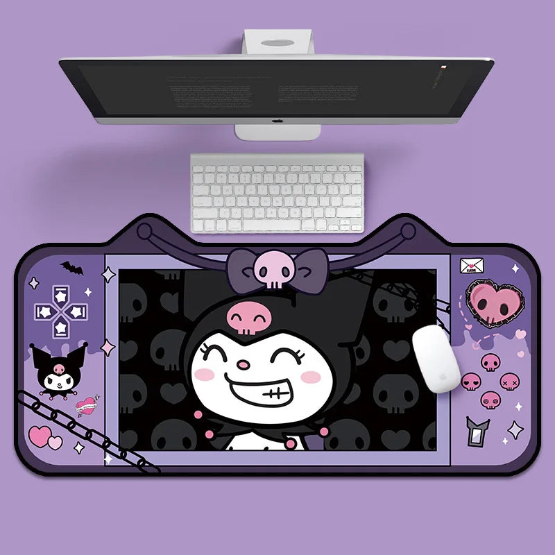 Sanrio Kuromi Mouse Pad | Non-Slip Table Mat