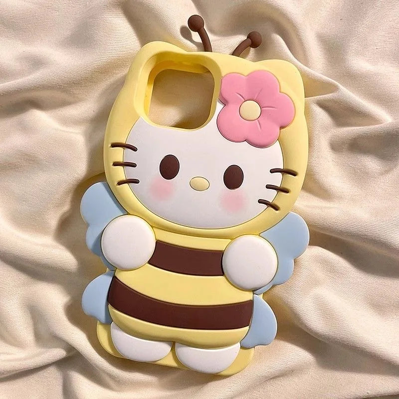 Sanrio 3D Hello Kitty Bee Phone Case