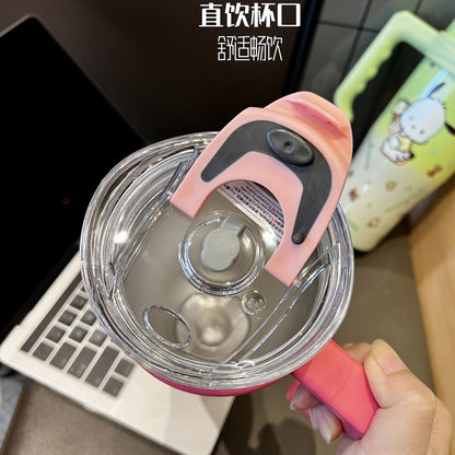 Sanrio Vacuum Cup with Straw | 1200ml Large Capacity for Everyday Use