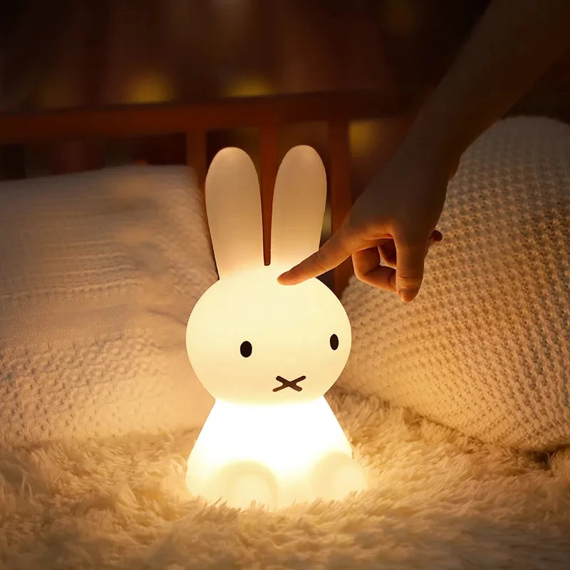 28cm Kawaii Miffy Rabbit Night Light | Miffy Lamp