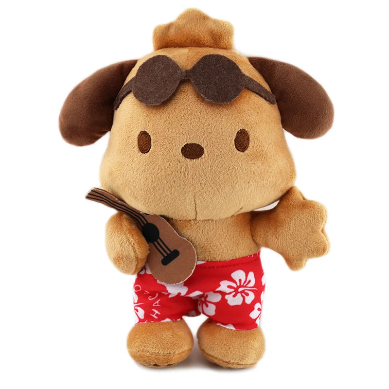 Sanrio Pochacco Tanned Skin Plush Toy | Hawaii Series