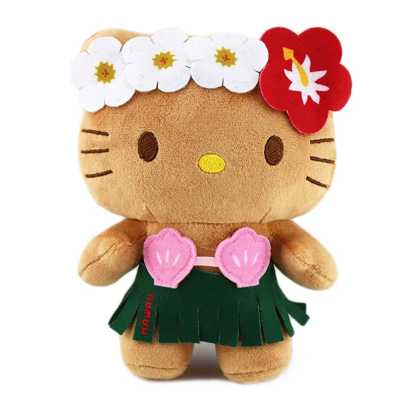 Sanrio Hello Kitty Tanned Skin Plush Toy in Bikini | Hawaii Series