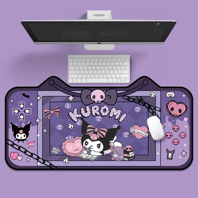 Sanrio Kuromi Mouse Pad | Non-Slip Table Mat