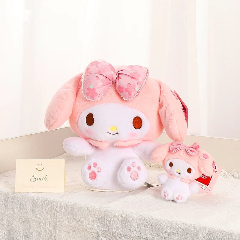 Sanrio Sakura Melody Plush Toys 10cm, 30cm