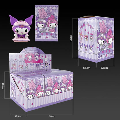 Sanrio Blind Box Cute Kuromi, My Melody Figures Toy | Pajamas Series Collection