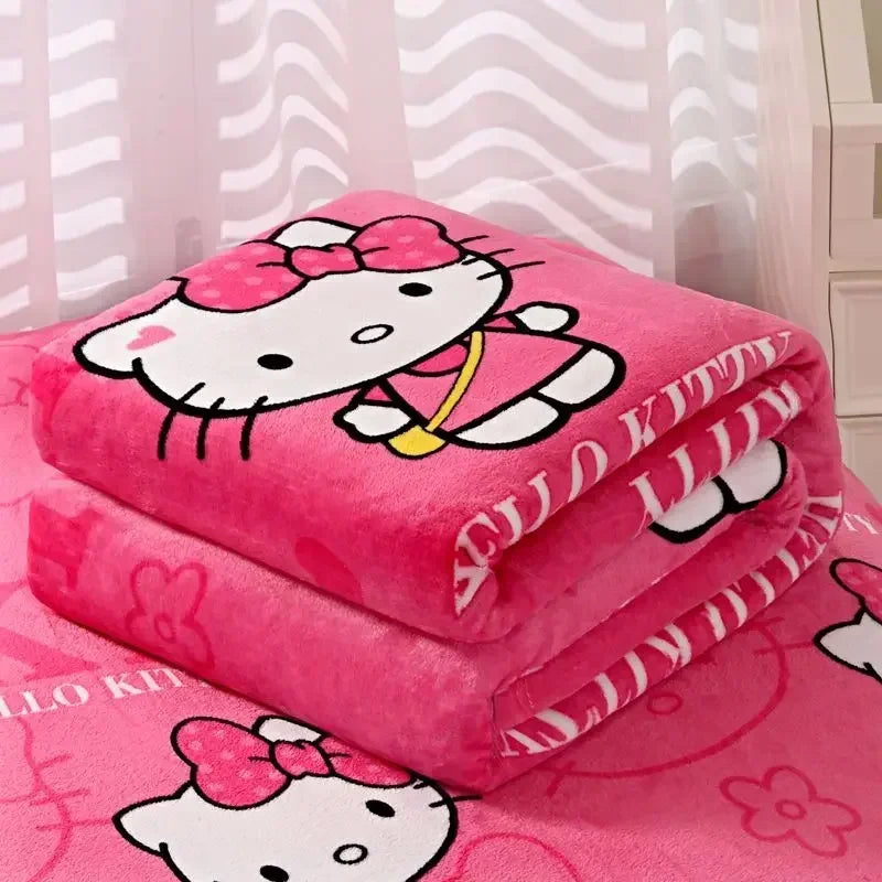 Sanrio Hello Kitty Blanket for Spring & Autumn