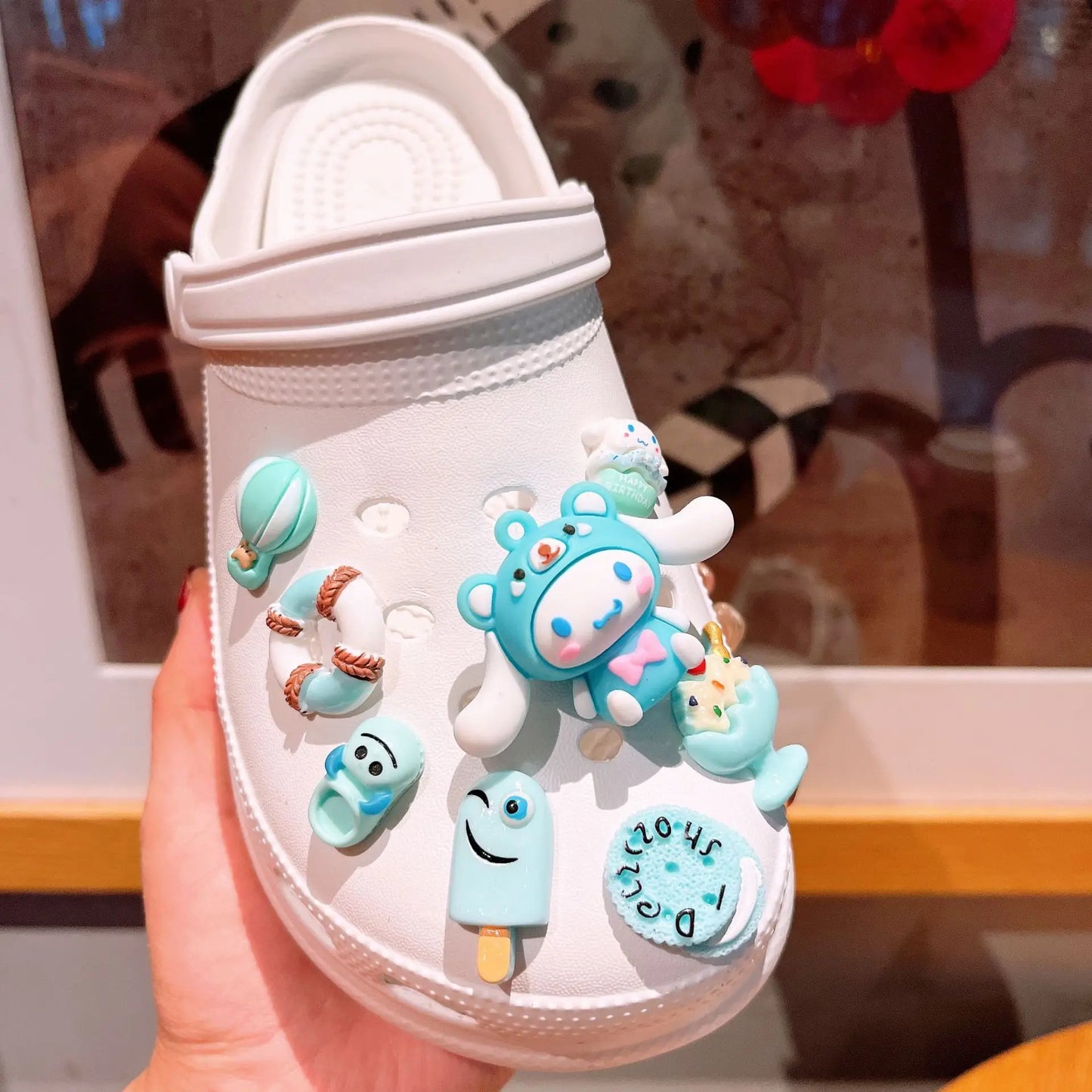 Cinnamoroll Light-Up Shoe Charms Set