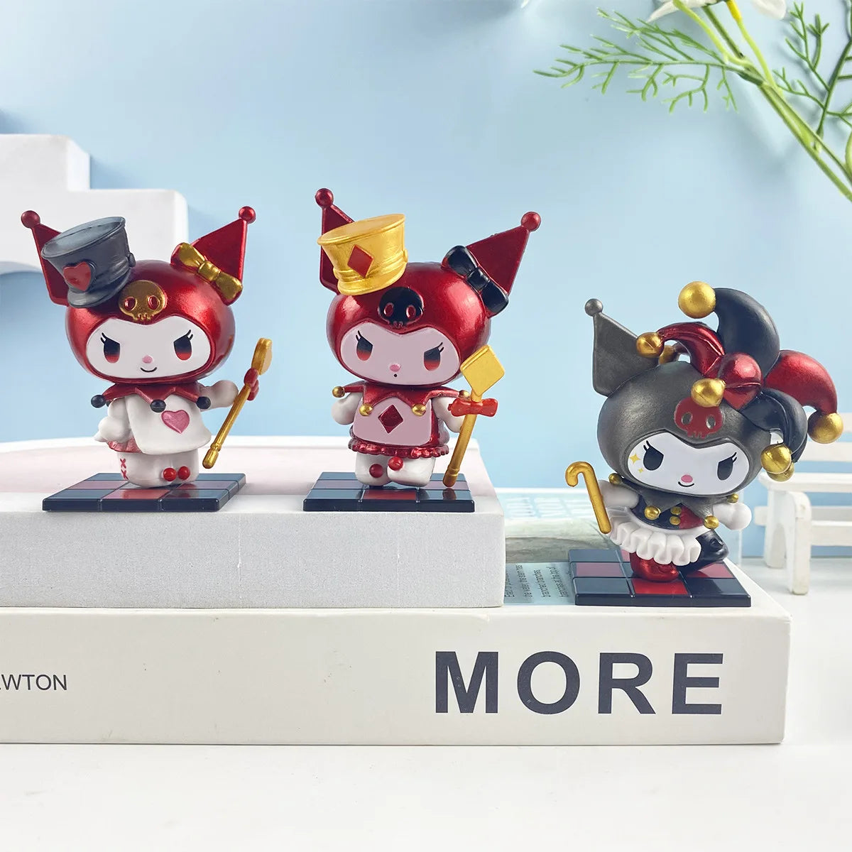 Poker Kingdom Spade Series | Kawaii Kuromi Blind Box Figures