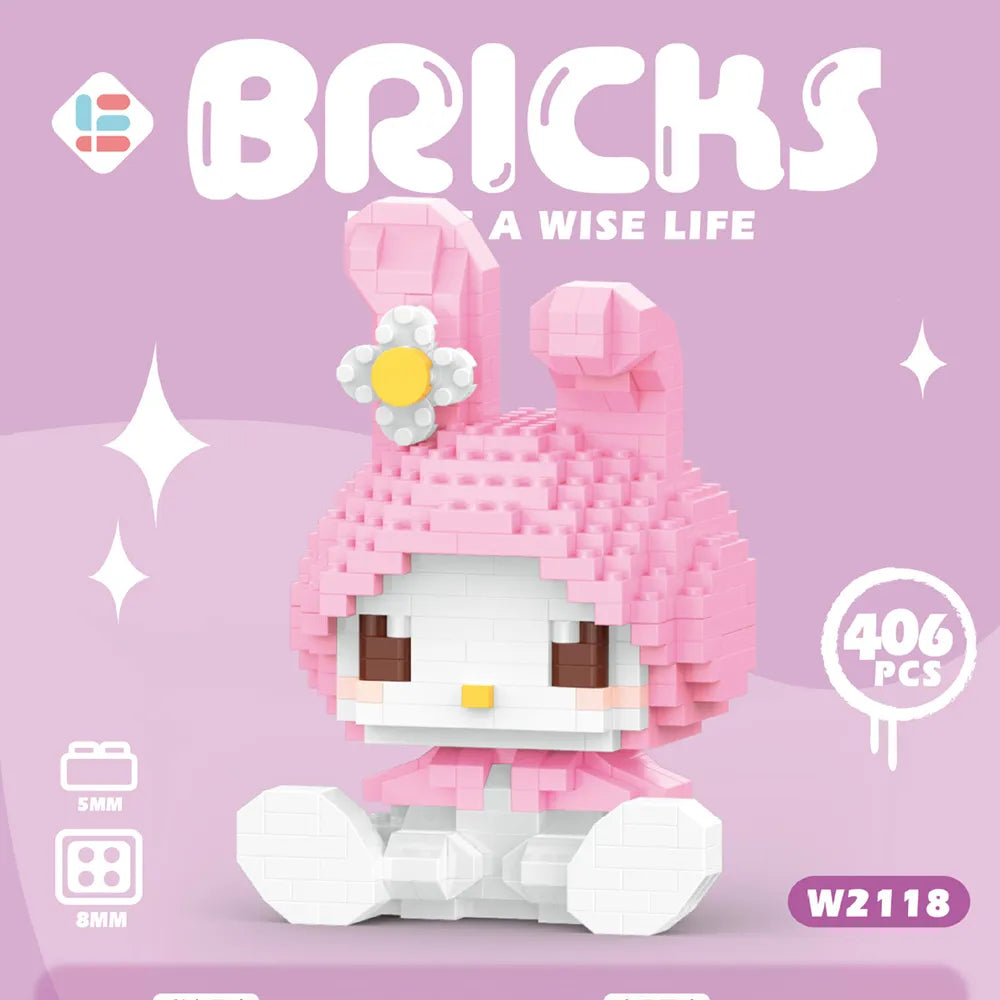 My Melody Nano Building Block | Sanrio Character Collection Series