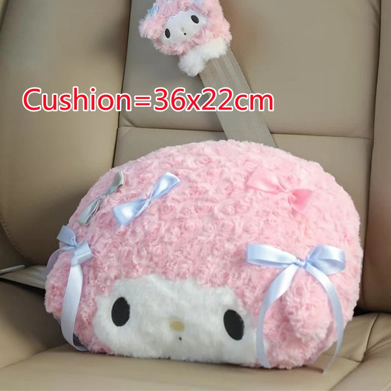 Sanrio Hello Kitty Kawaii Comfortable Back Cushion