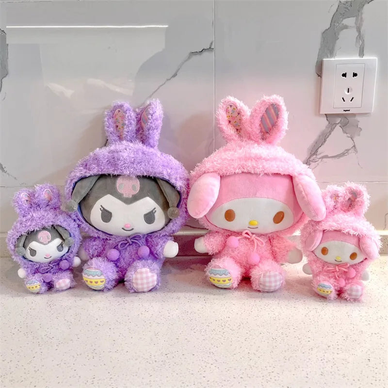 Sanrio Kuromi, My Melody Kawaii Plush Toys | Easter Series