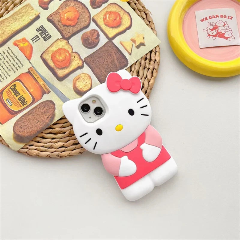 Sanrio Hello Kitty 3D Silicon Phone Case