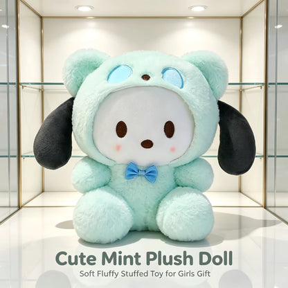 Grumpy Country Sanrio Pochacco Plush Dressed As Grumpy Bear – Kyoota
