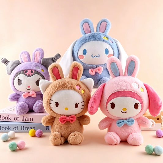 Sanrio Cute Hello Kitty Plush Toys | Easter Bunny Rabbit