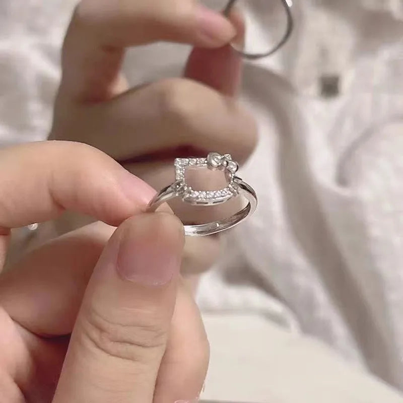 Sanrio Hello Kitty Crystal Ring