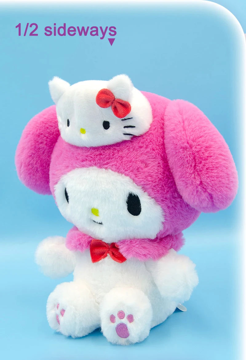 Sanrio My Melody Plush Doll | Hello Kitty Hat Style | 50th Anniversary Edition 13cm /22cm