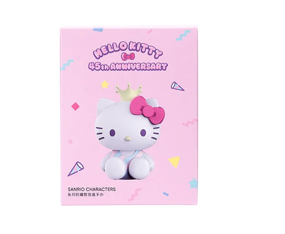 Sanrio 45th Anniversary Surprise Blind Box (Hello Kitty, My Melody, Pompompurin, Cinnamoroll, Bad Batz-Maru, Little Twin Stars)