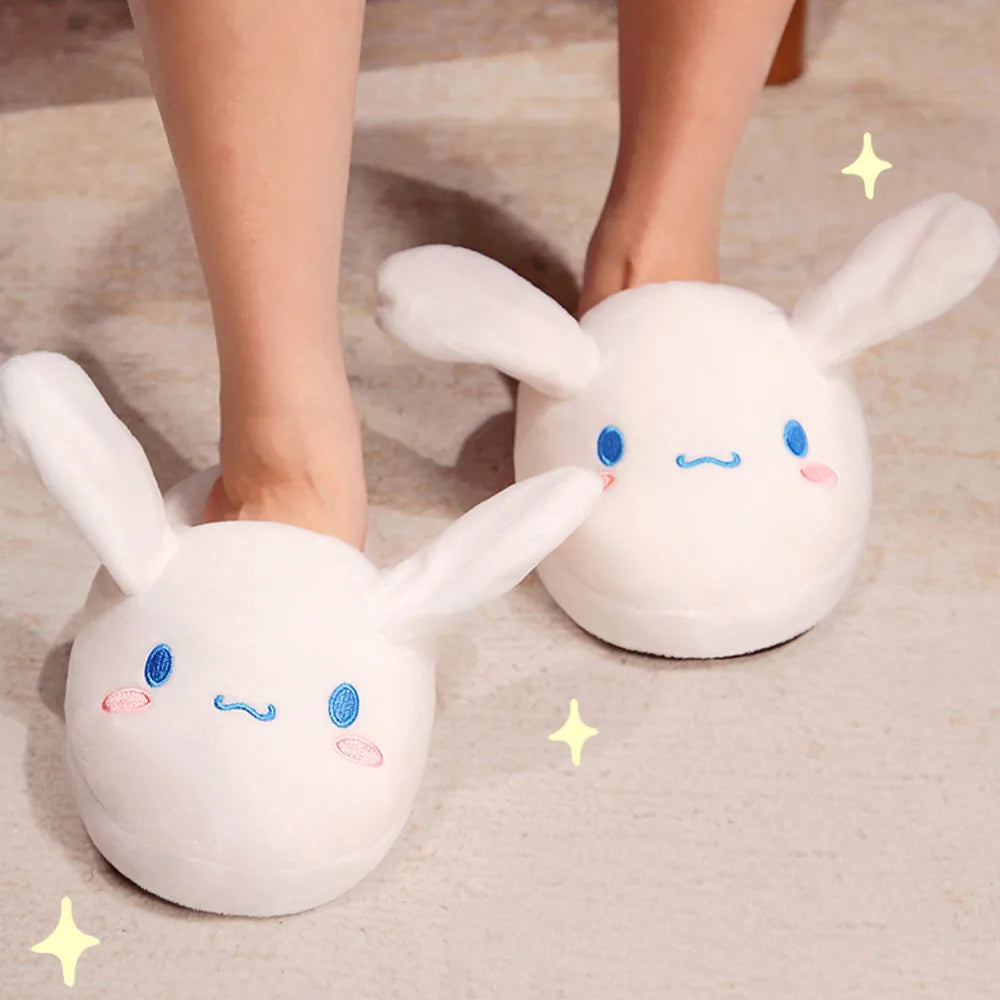 Sanrio Cinnamoroll House Slipper | Fluffy Slipper with Moveable ears