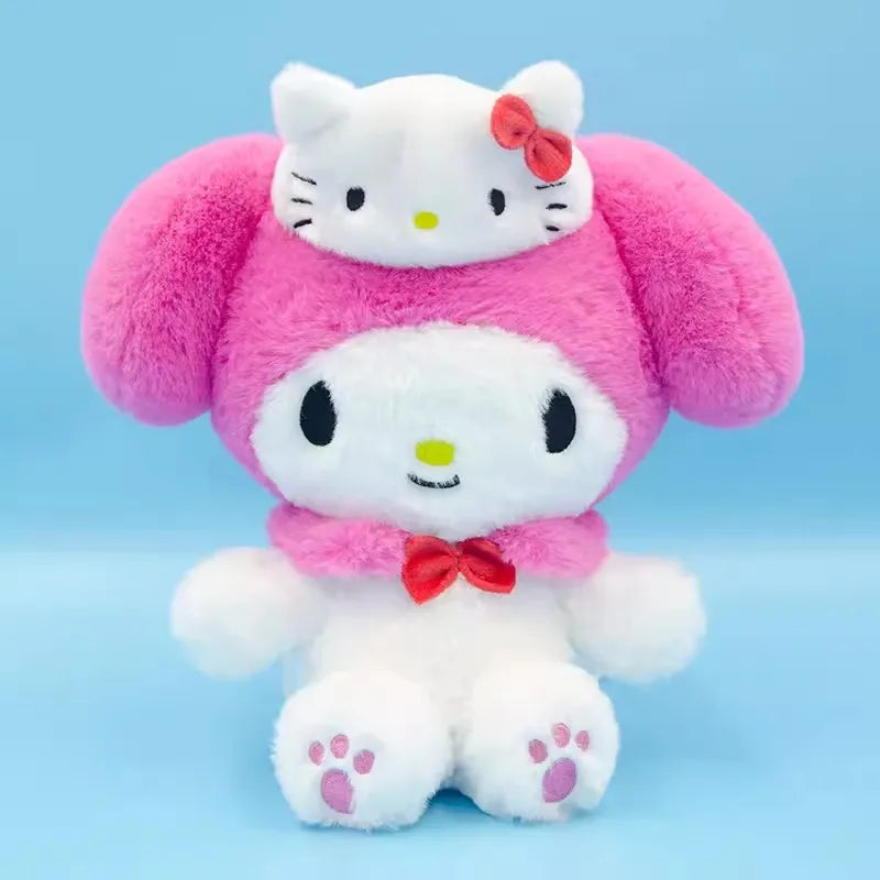 Sanrio My Melody Plush Doll | Hello Kitty Hat Style | 50th Anniversary Edition 13cm /22cm