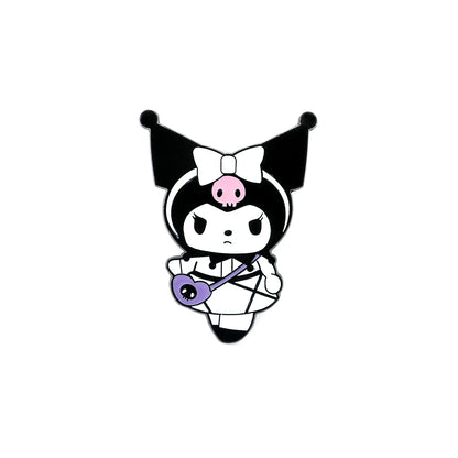 Sanrio Kuromi Halloween Pins | Gothic Inspired Enamel Lapel Set