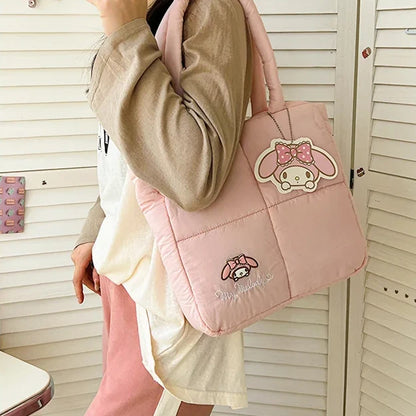 Sanrio My Melody Puffer Shopping Bag