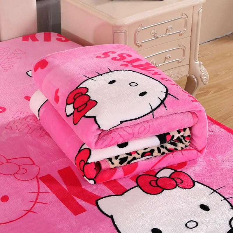 Sanrio Hello Kitty Comforter Blanket for Spring & Autumn