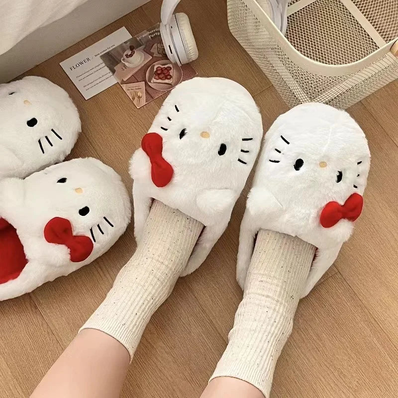 Sanrio Hello Kitty Bedroom Soft Padded Comfort Plush Slides