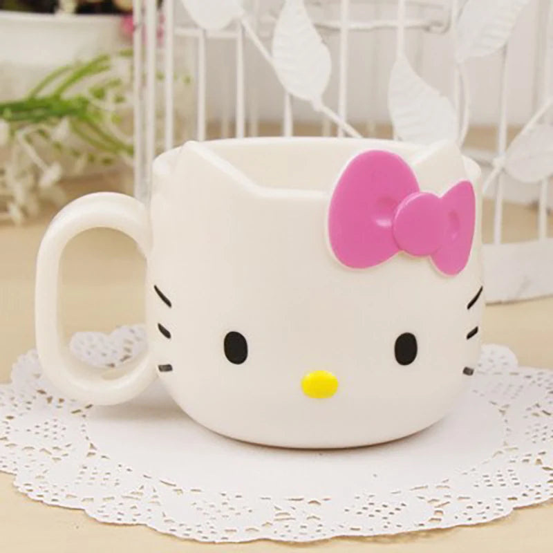 Hello Kitty Breakfast Milk Cup Hello Kitty Plastic Mug