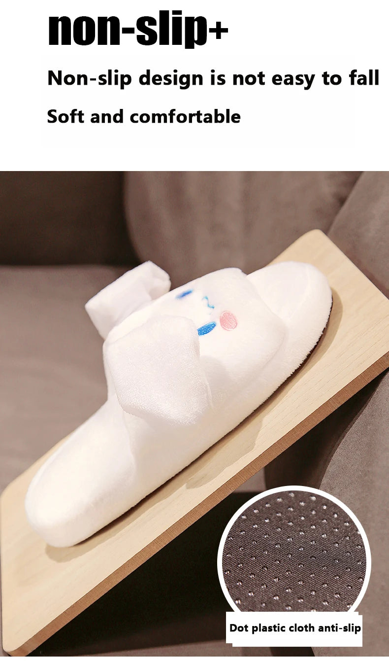 Cinnamoroll House Slippers from Sanrio | Indoor Slippers with Moving Ears