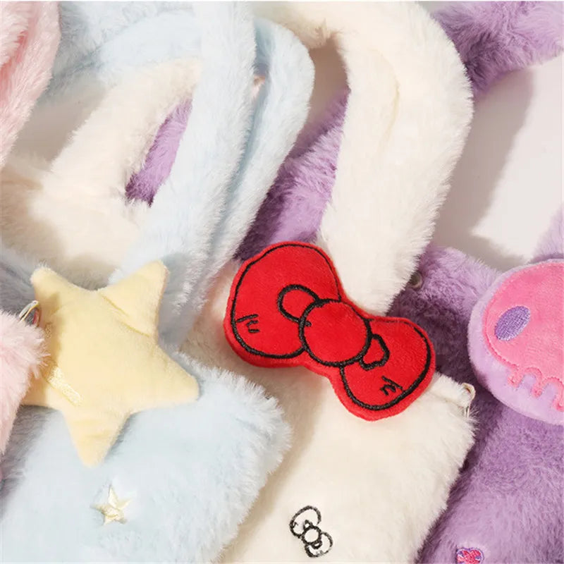 Sanrio Kuromi Plush Handbag