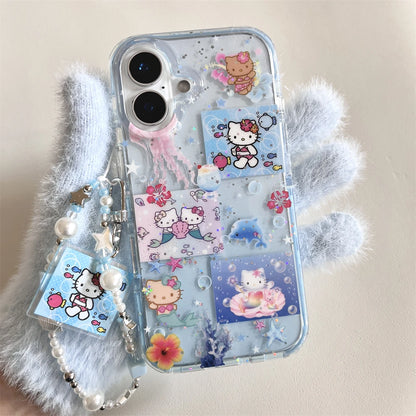 Seaside Sparkle – Hello Kitty Beach Edition Case with Strap & Shell